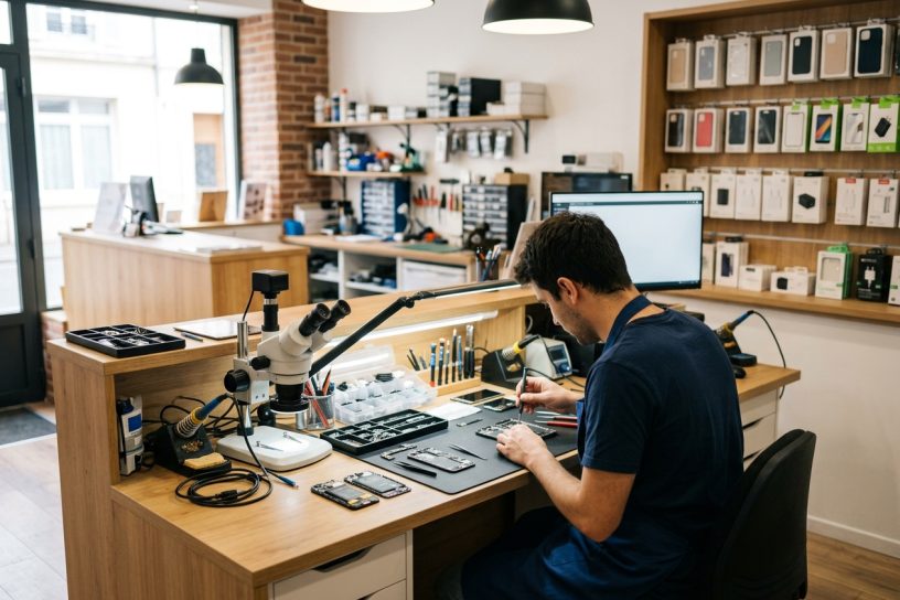 Bikop — Atelier de réparation de téléphones mobiles à Lille
