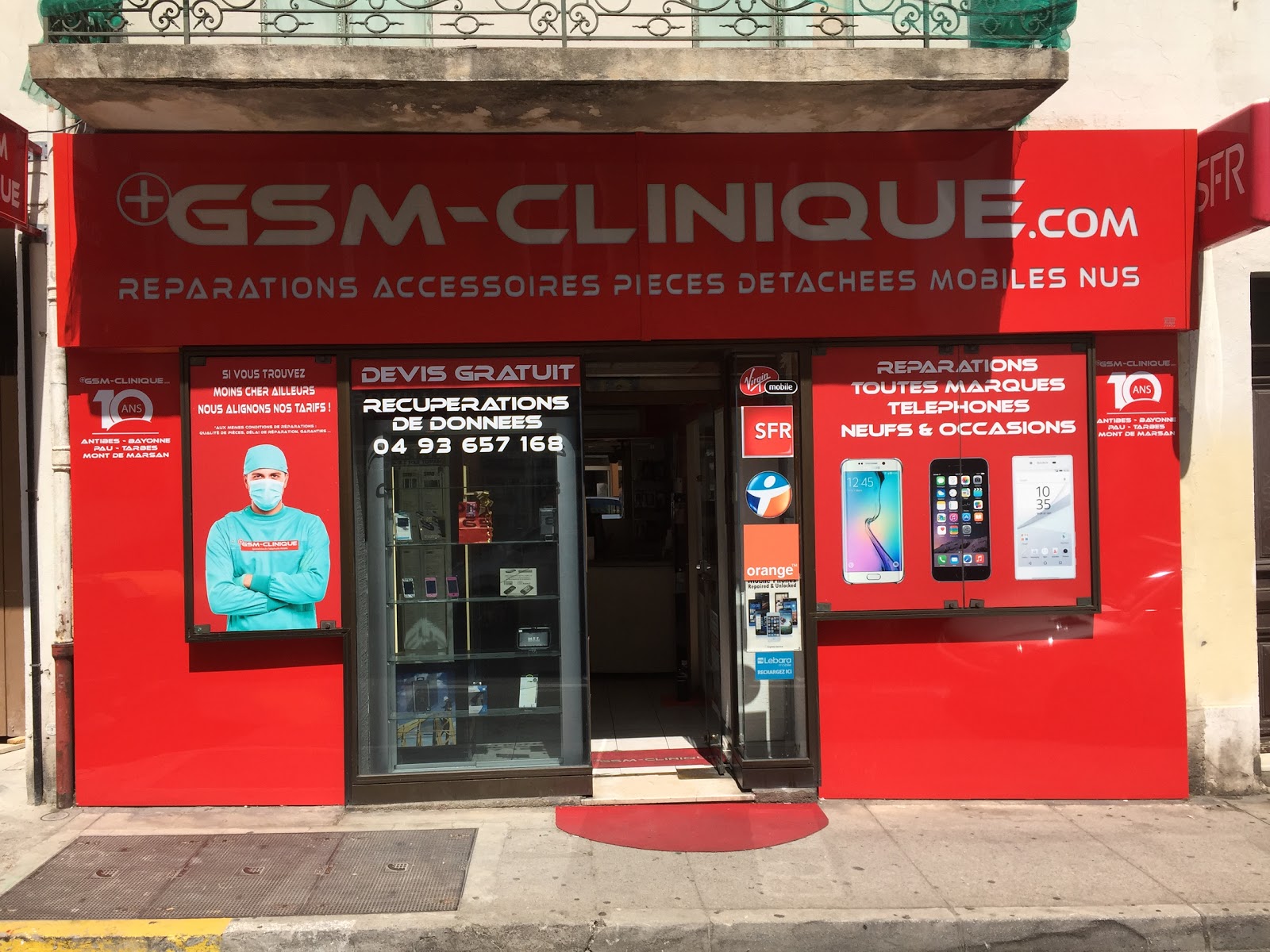 photo de la boutique de Gsm Clinique Antibes
