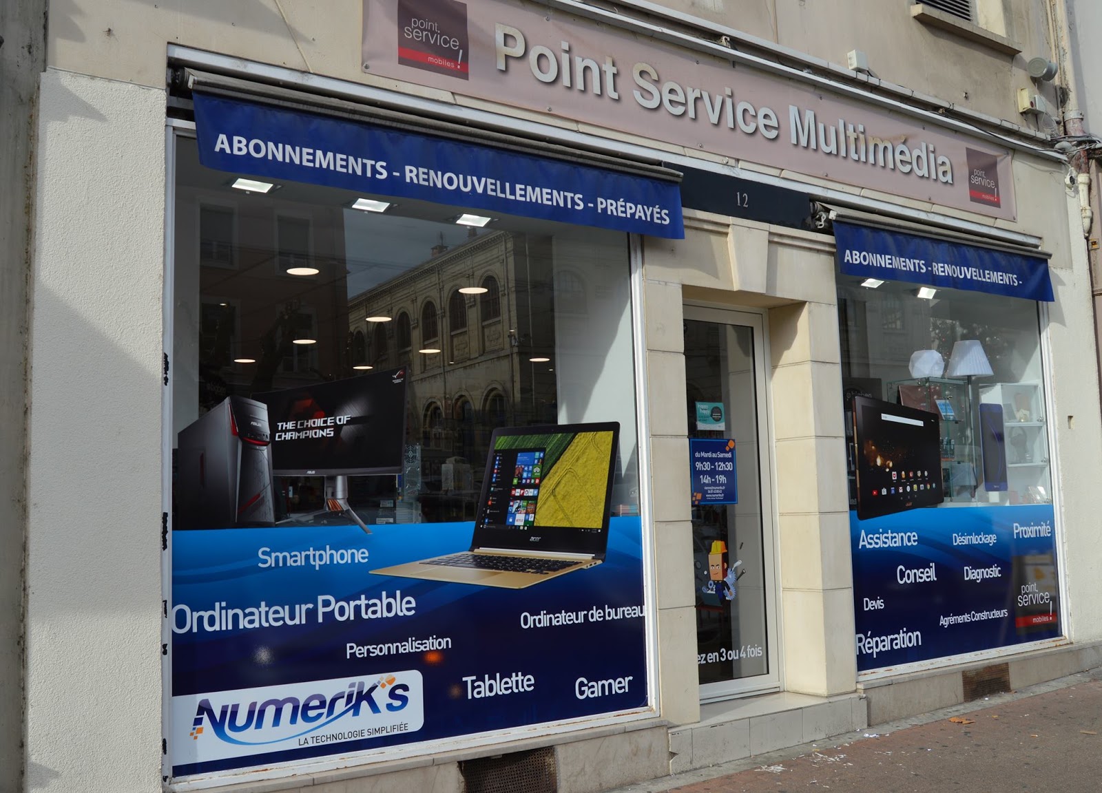 photo de la boutique de NumeriK's - Point Service Mobiles (PSM) Vienne