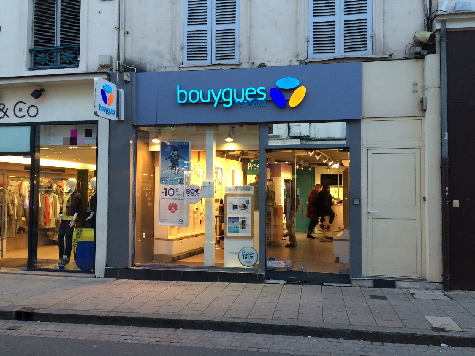 photo de la boutique de Bouygues Telecom