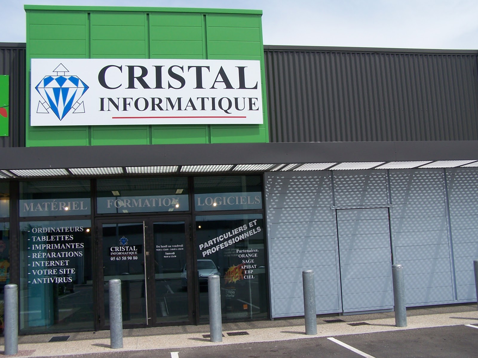 photo de la boutique de Cristal Informatique