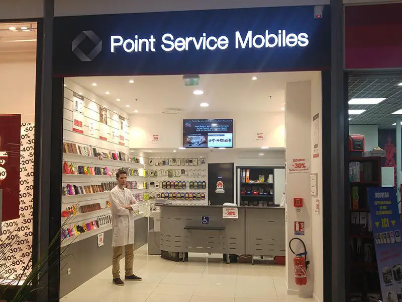 photo de la boutique de Point Service Mobiles Caluire (Lyon)