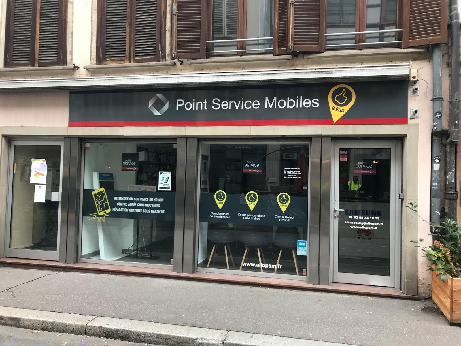 photo de la boutique de Point Service Mobiles Strasbourg