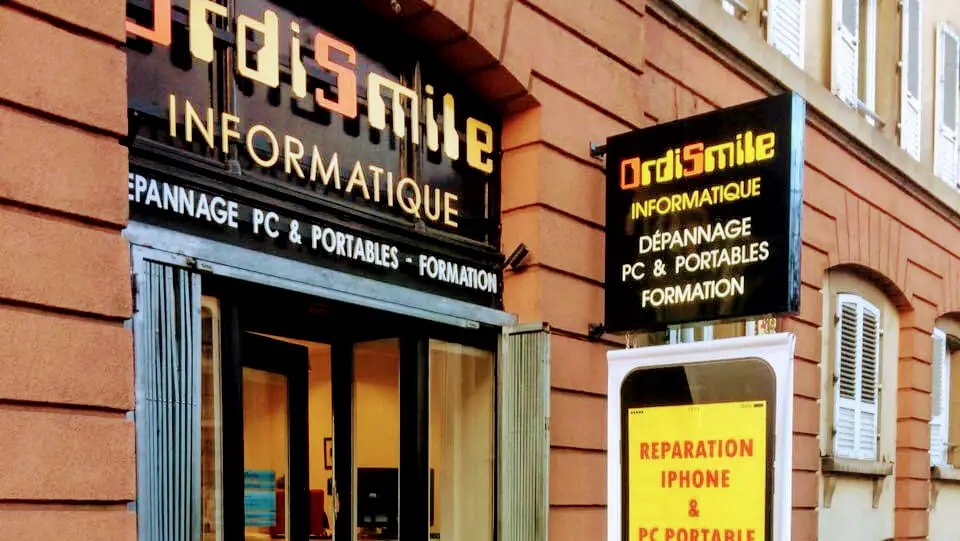 photo de la boutique de Réparation IPhone Strasbourg & PC Portable : Ordismile