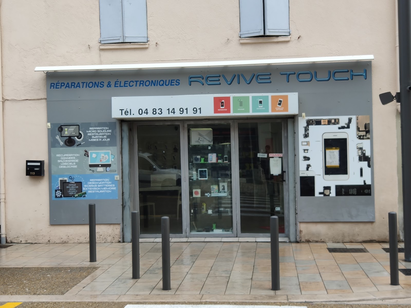 photo de la boutique de REVIVE TOUCH réparation smartphone cannes