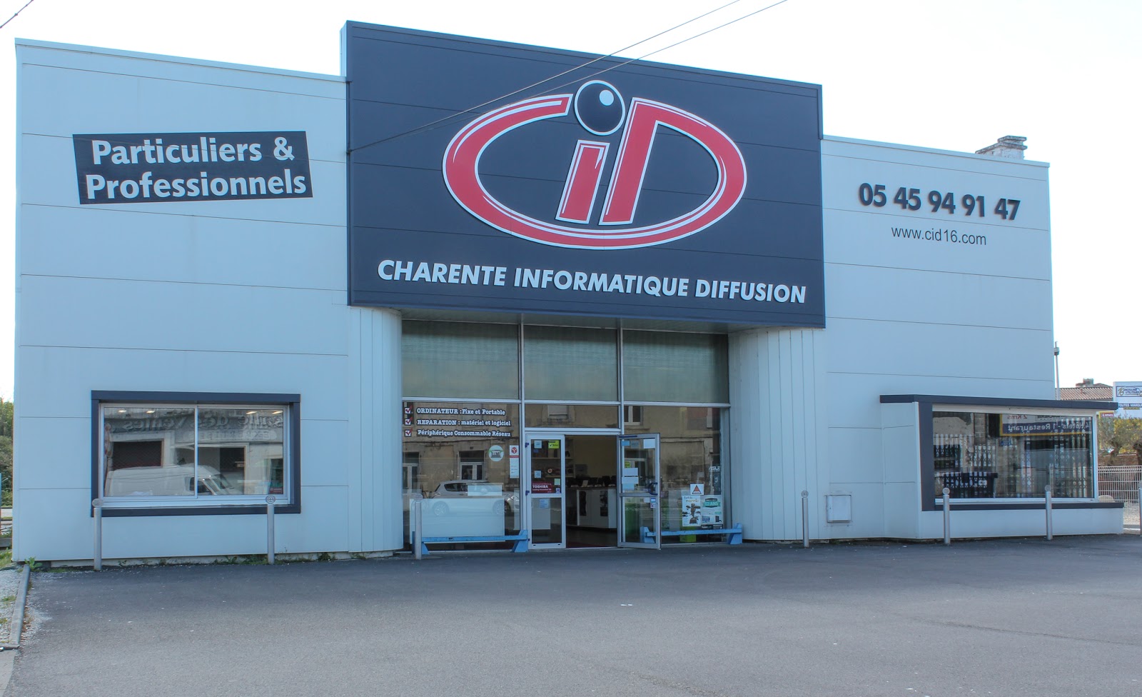 photo de la boutique de C.I.D Charente Informatique Diffusion