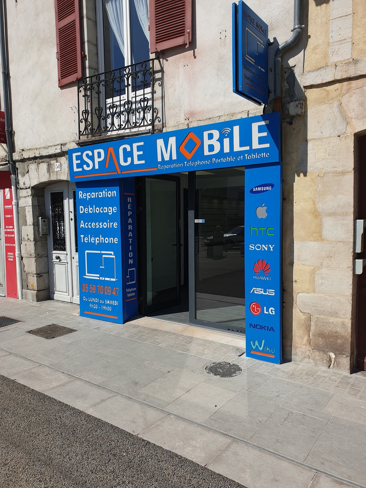 photo de la boutique de ESPACE MOBILE réparation téléphone portable et tablette
