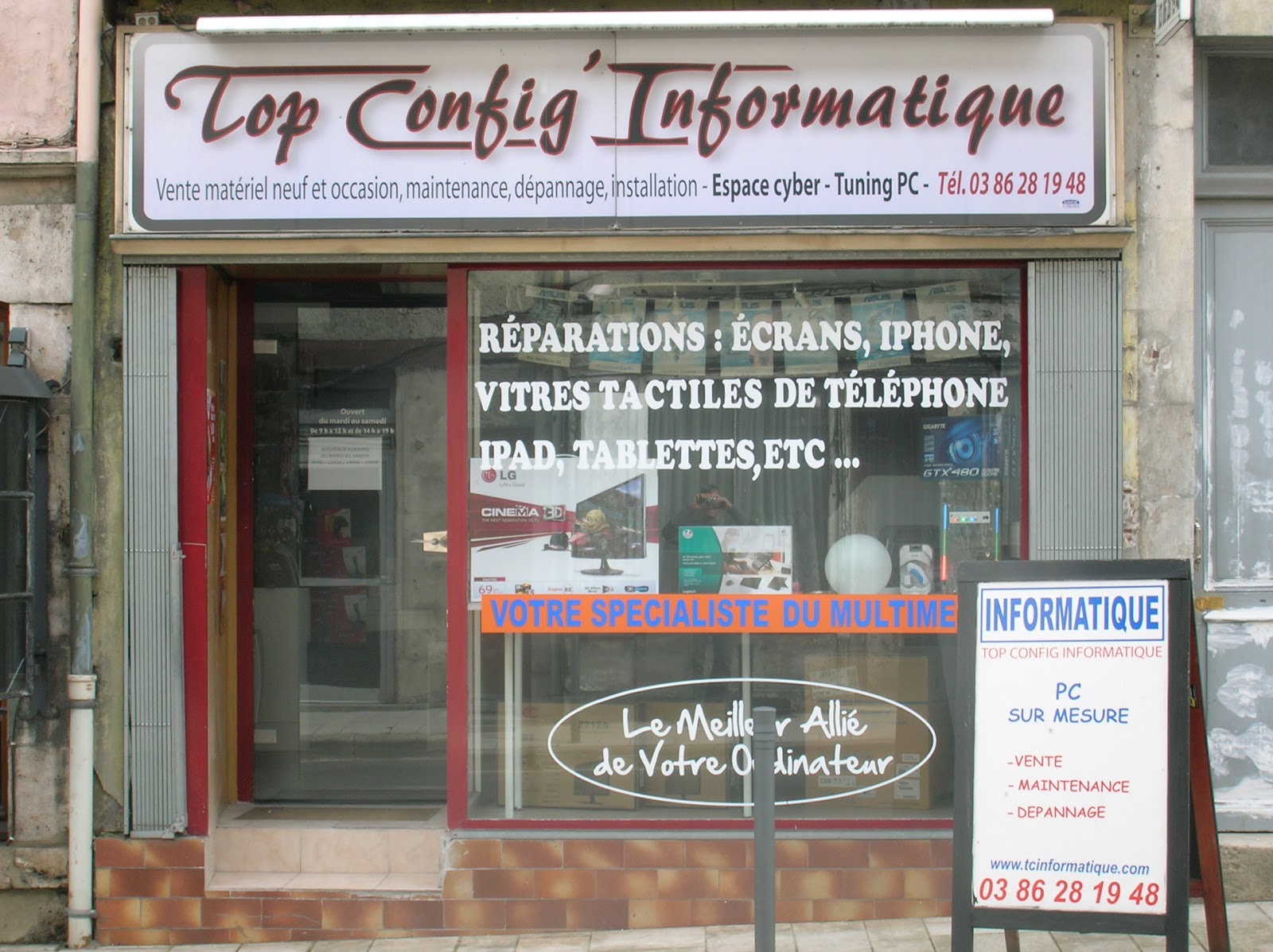 photo de la boutique de Top Config Informatique