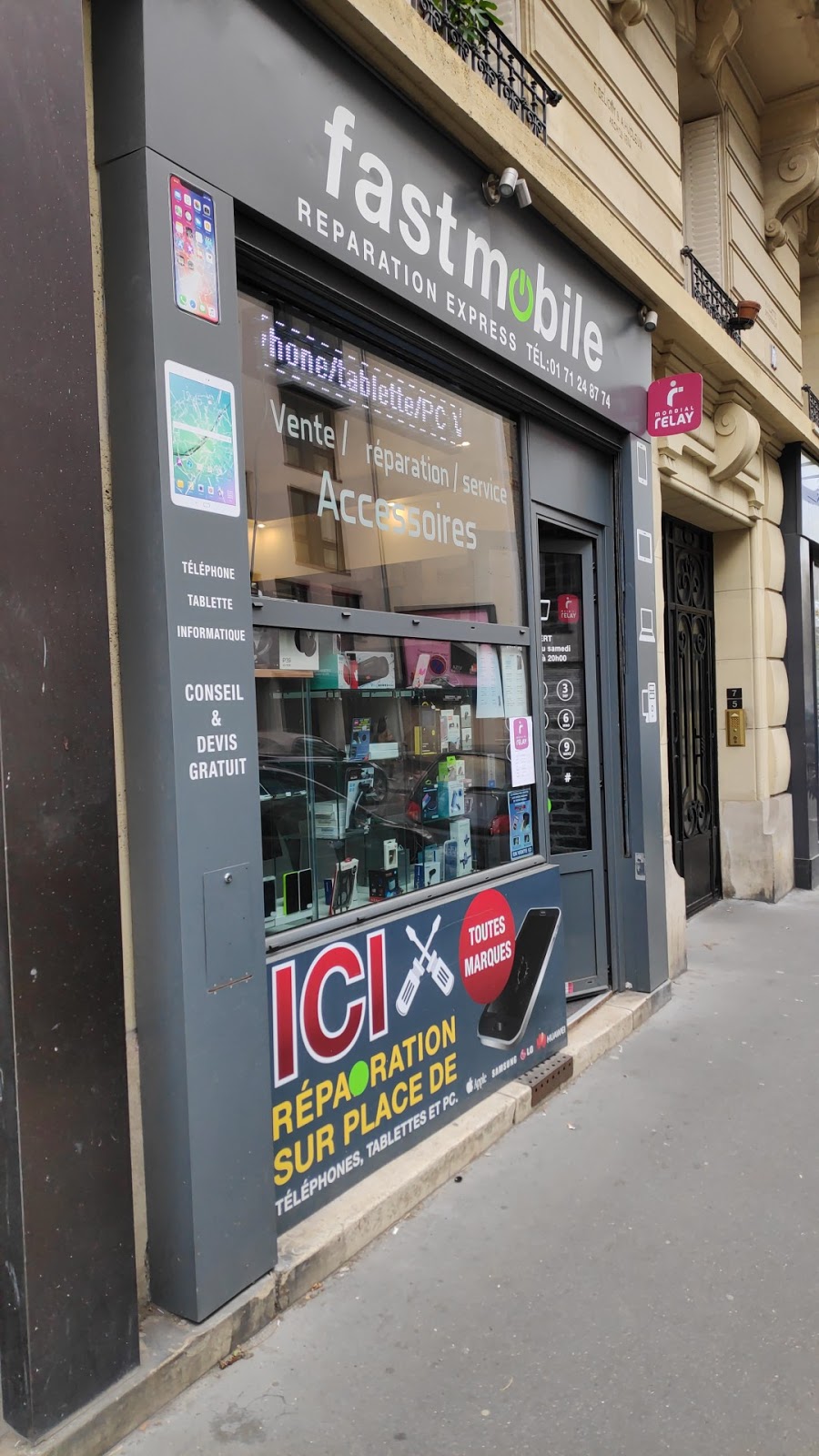 photo de la boutique de Fast Mobile - Réparateur téléphone Paris 15