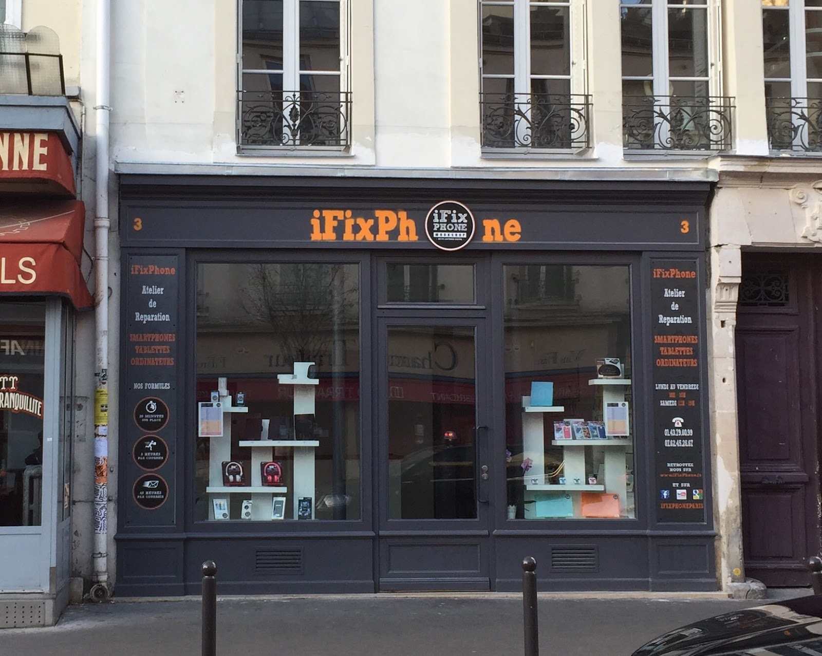 photo de la boutique de iFixPhone Paris 20