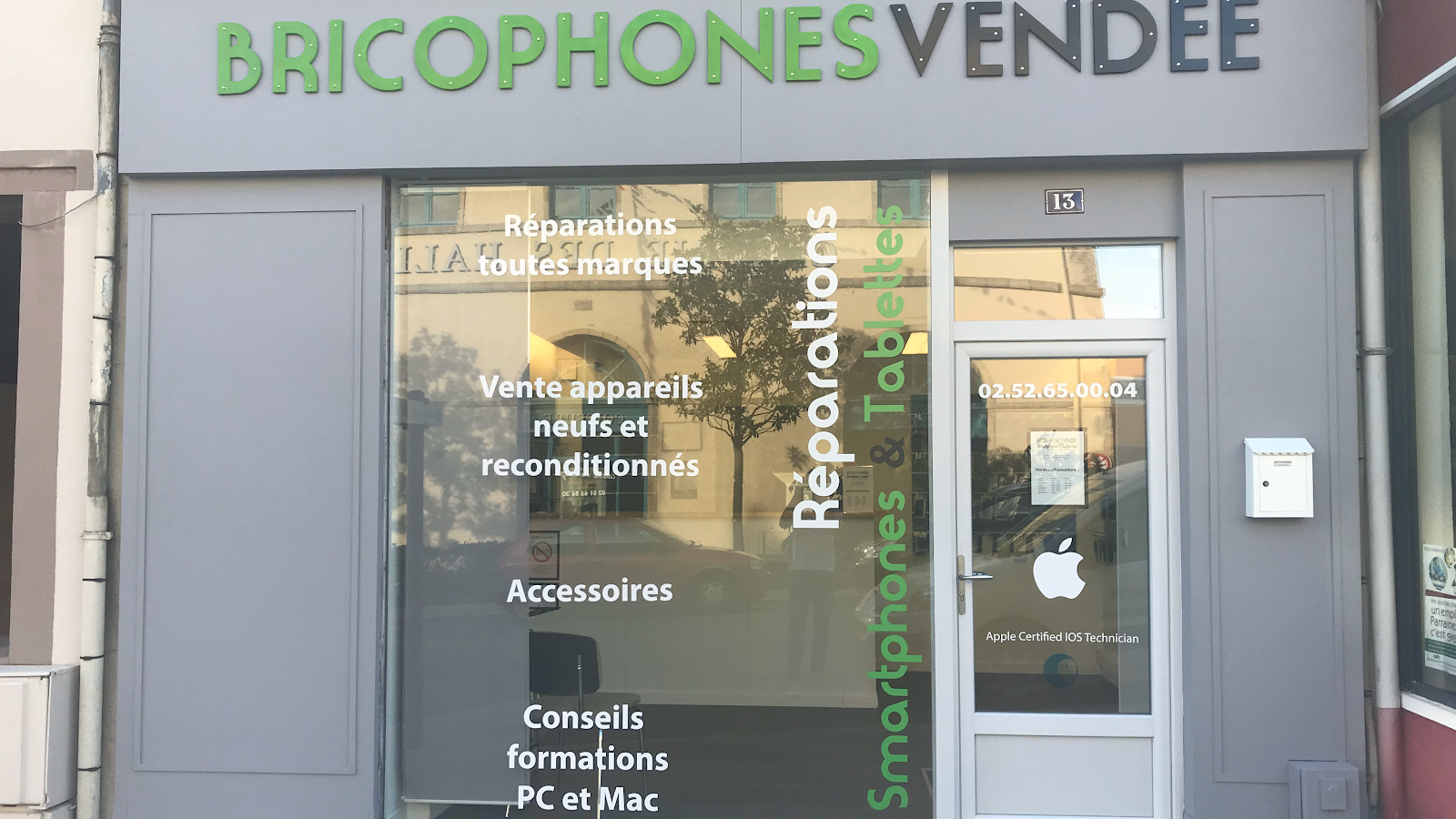 photo de la boutique de Bricophonesvendee - Les Herbiers - Smartphones, tablettes - Vente et réparation toutes marques
