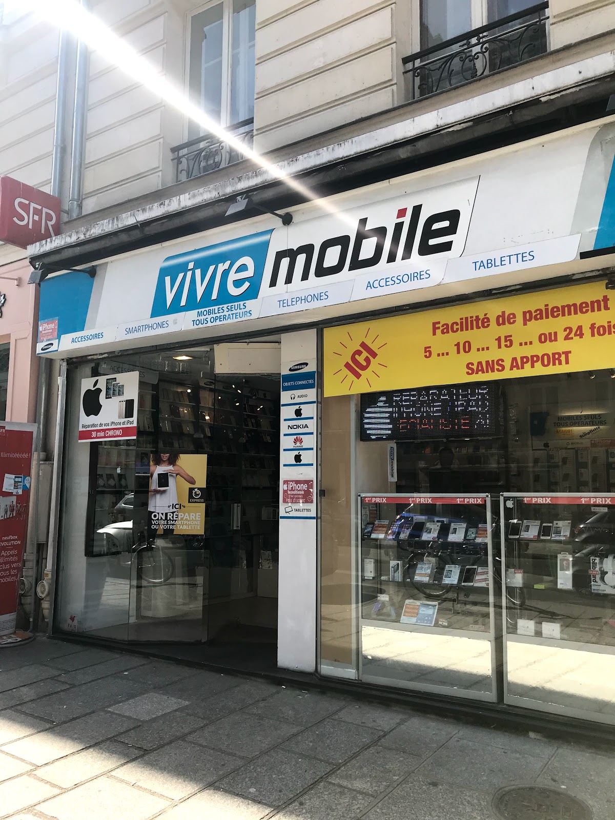 photo de la boutique de Vivre Mobile Paris 5 Vente et Réparation iPhone/Samsung/Huawei