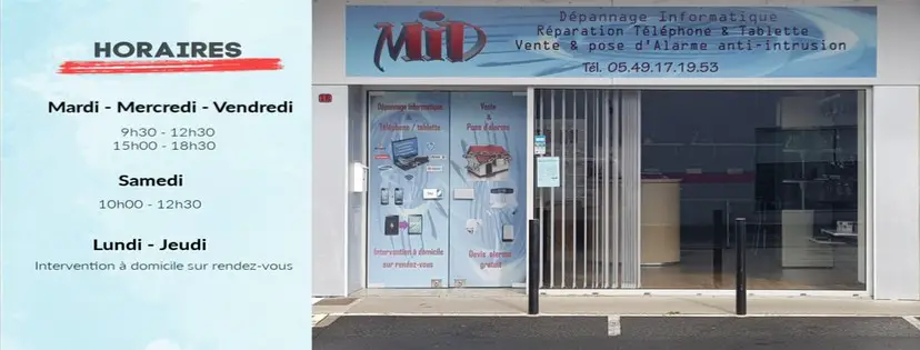 photo de la boutique de M.I.D Maintenance Informatique à Domicile
