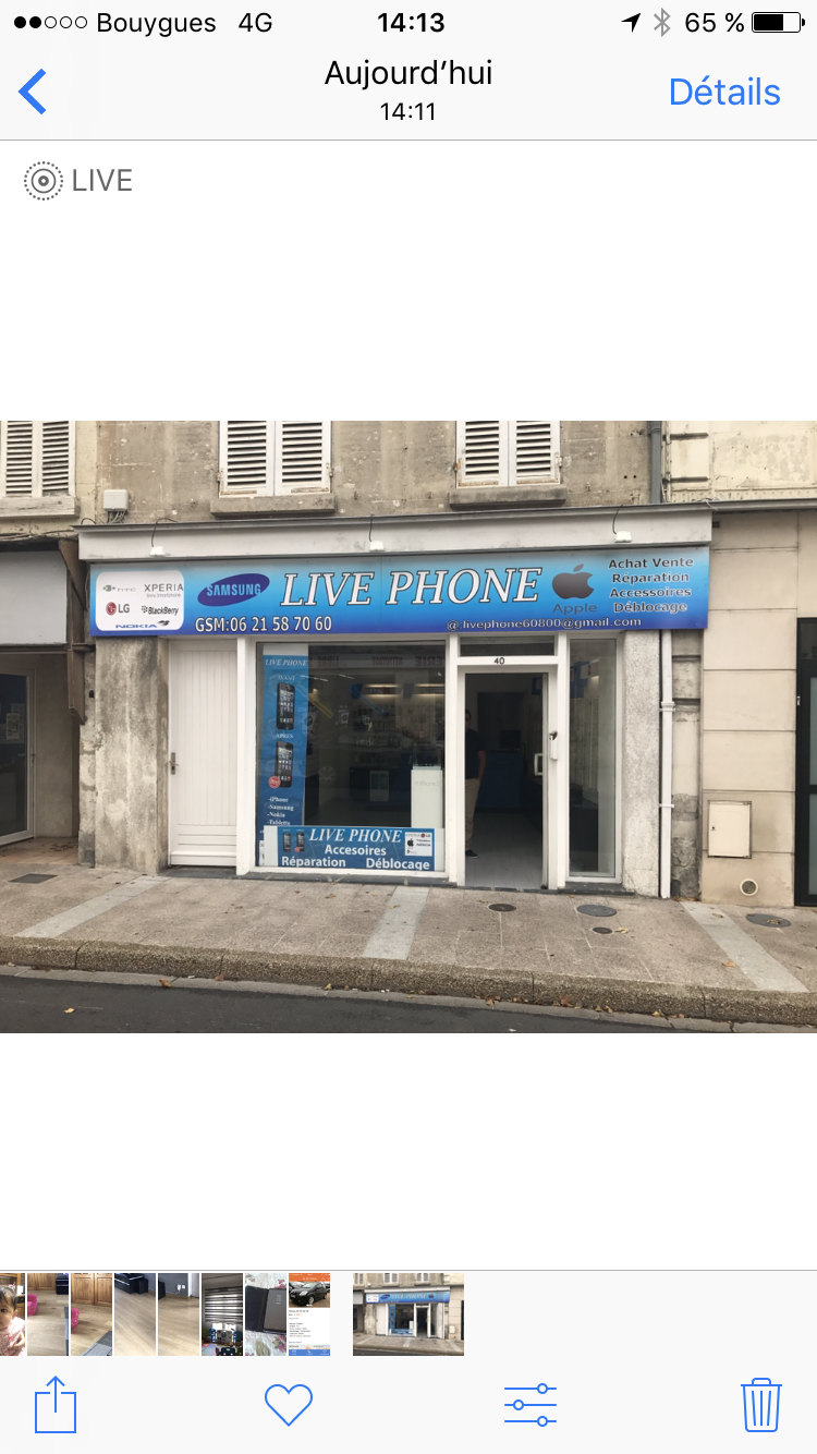 photo de la boutique de LIVE PHONE