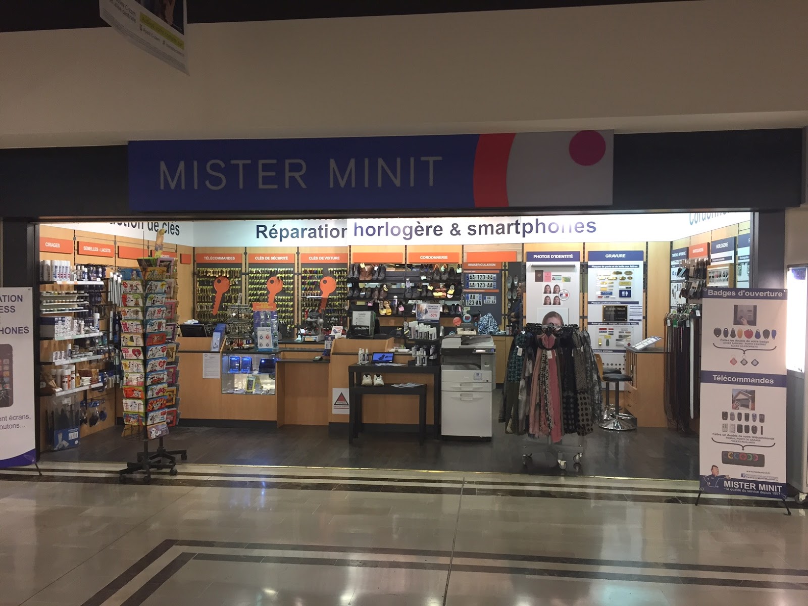 photo de la boutique de Mister Minit Chartres Carrefour