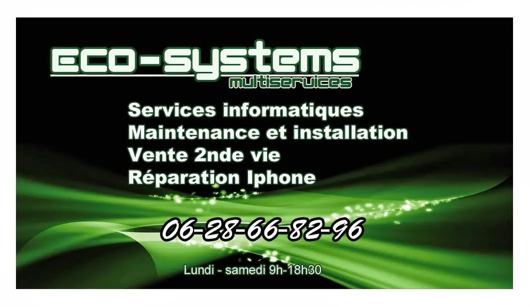 photo de la boutique de Réparation smartphone Eco-systems Moulins