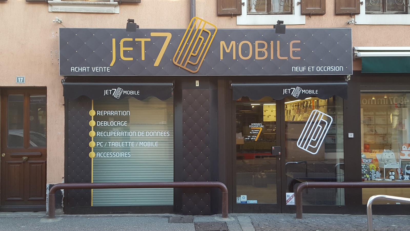 photo de la boutique de JET 7 MOBILE Réparation téléphone, tablette et ordinateur