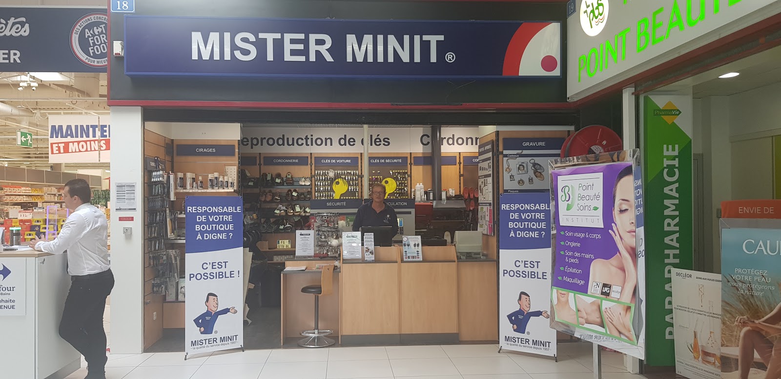 photo de la boutique de MISTER MINIT DIGNE LES BAINS Carrefour