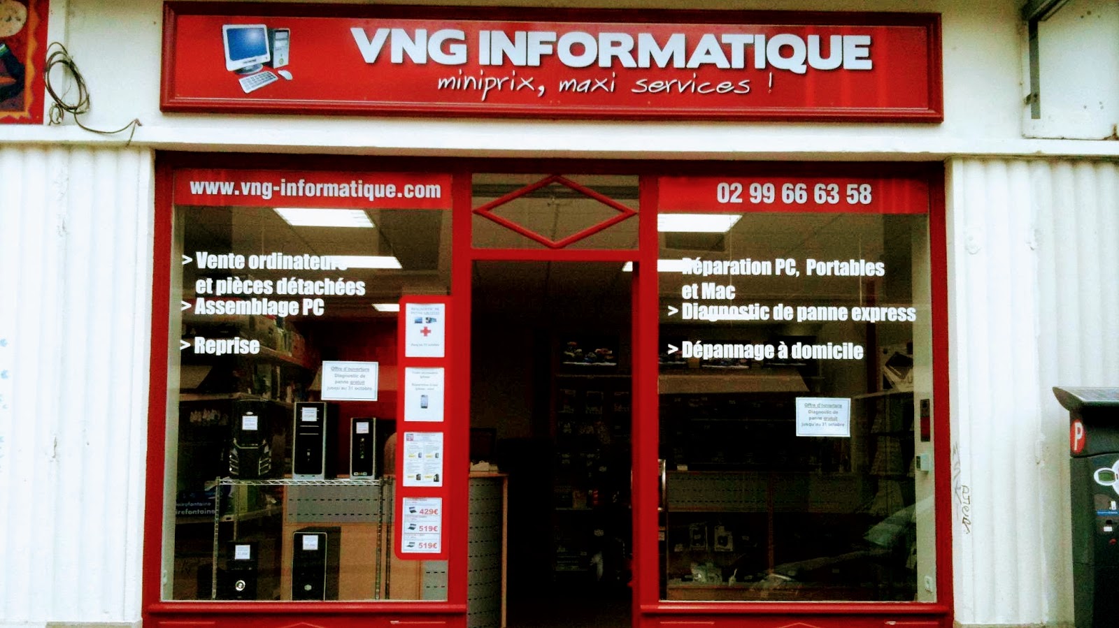 photo de la boutique de VNG Informatique