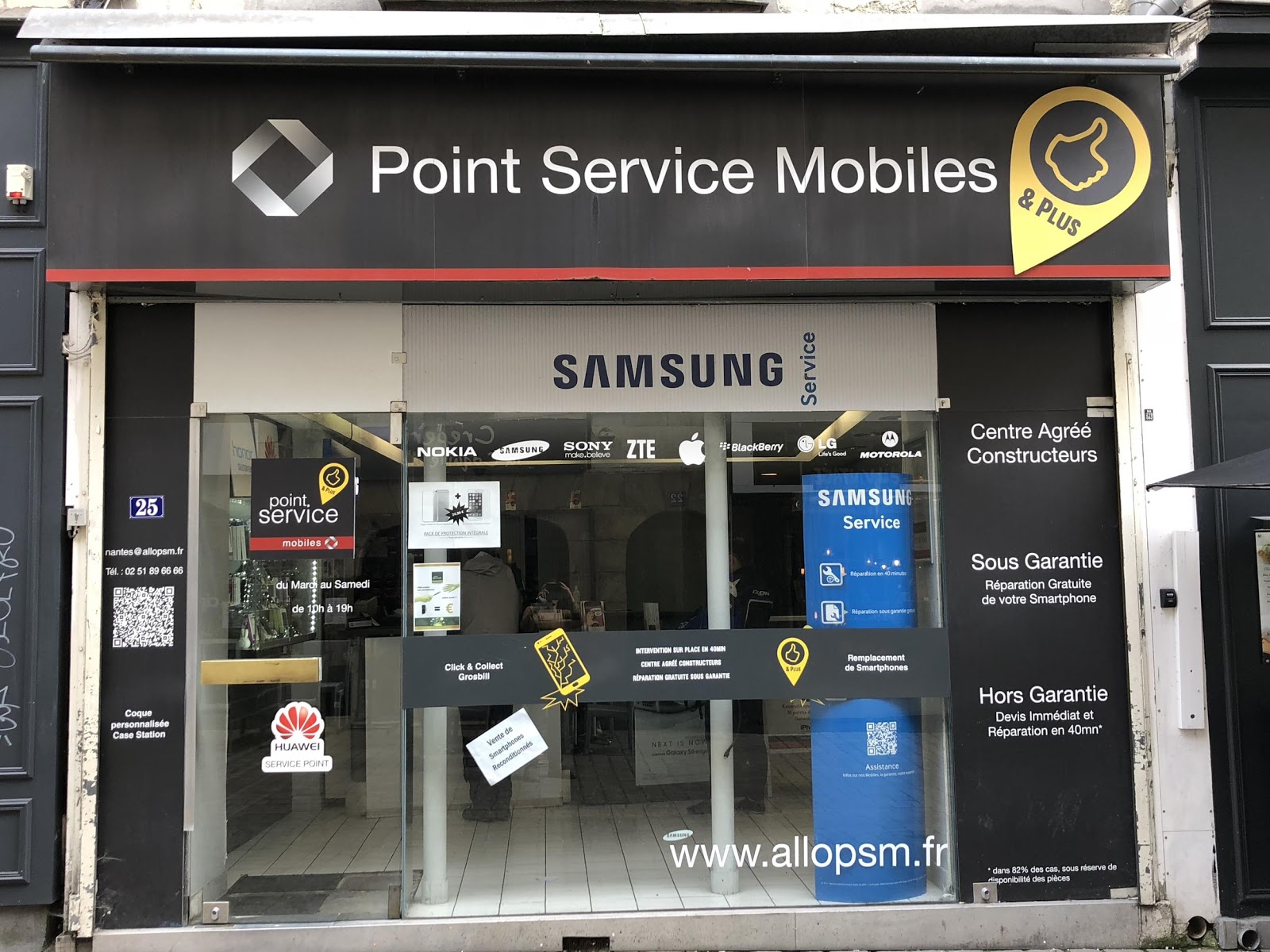 photo de la boutique de Point Service Mobiles Nantes