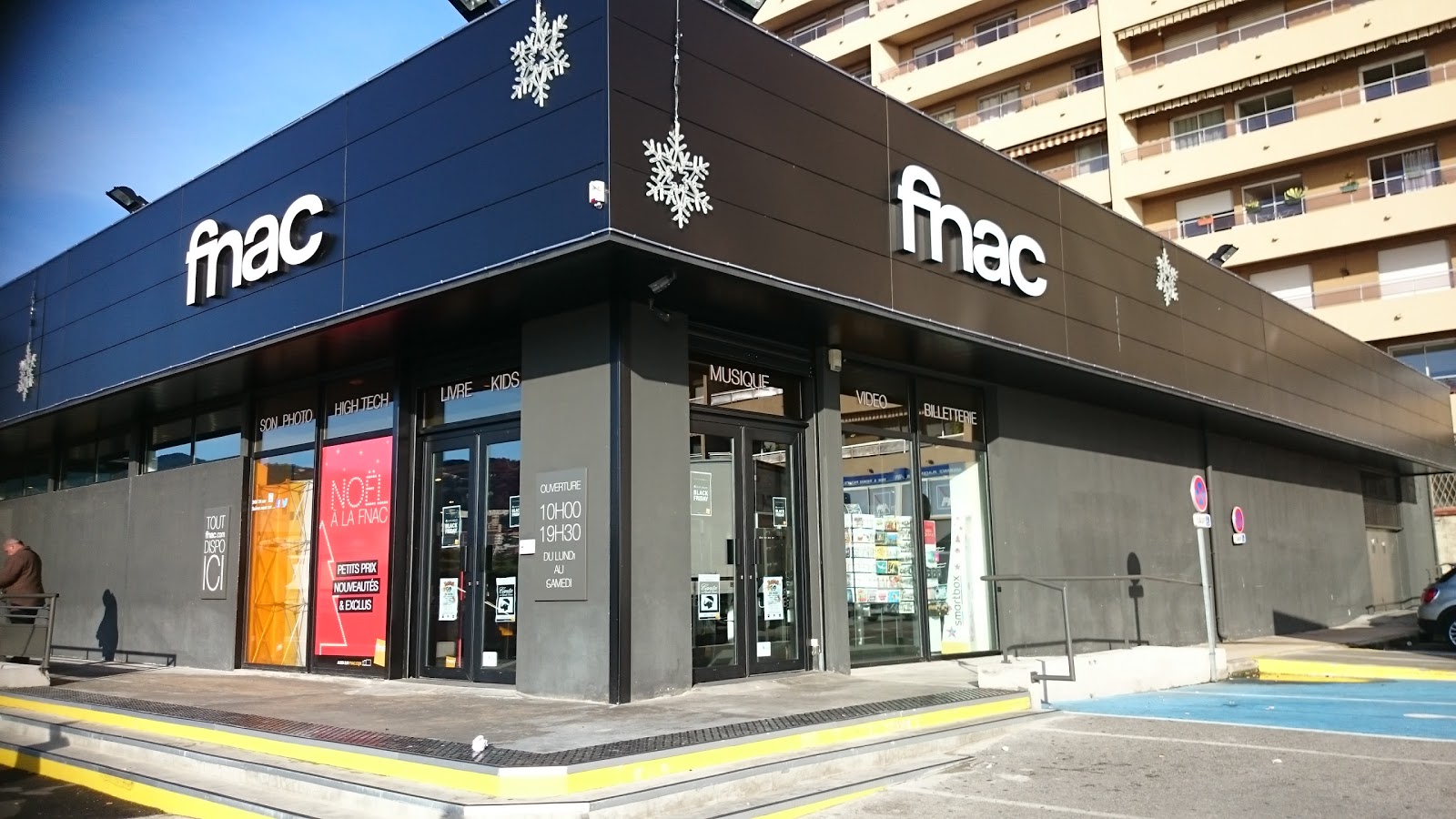 photo de la boutique de FNAC Ajaccio