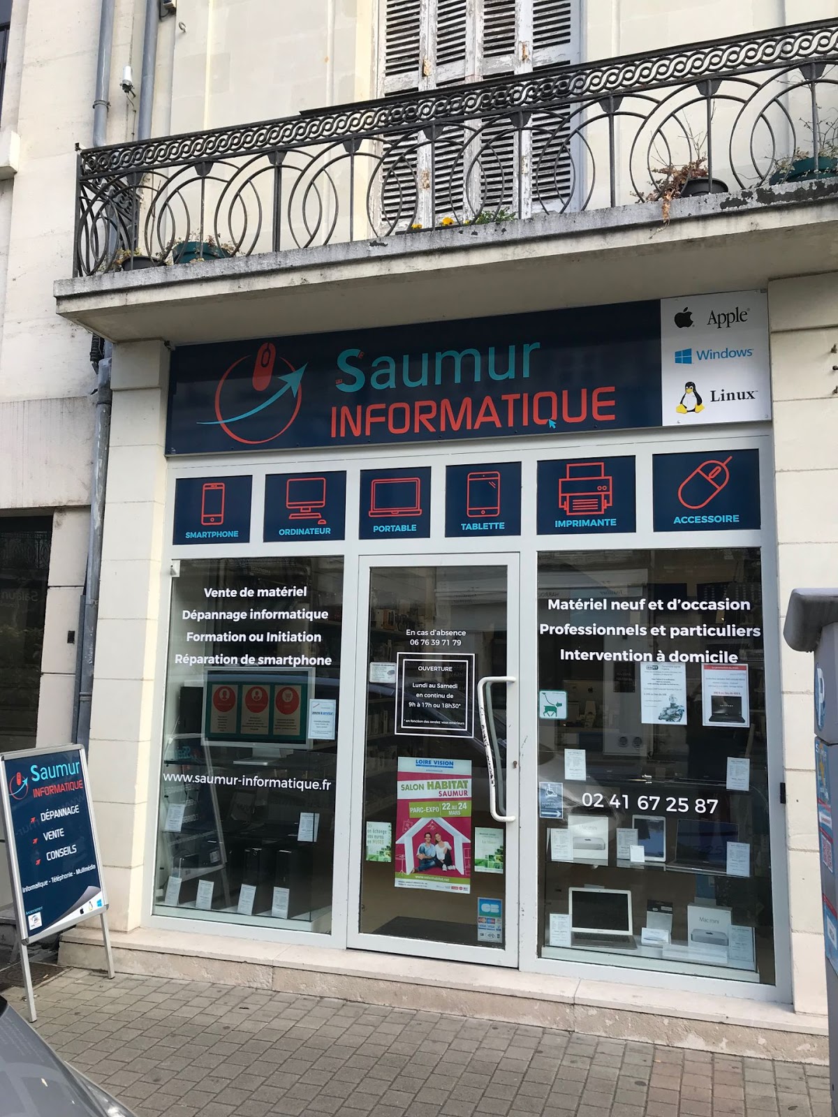 photo de la boutique de Saumur Informatique