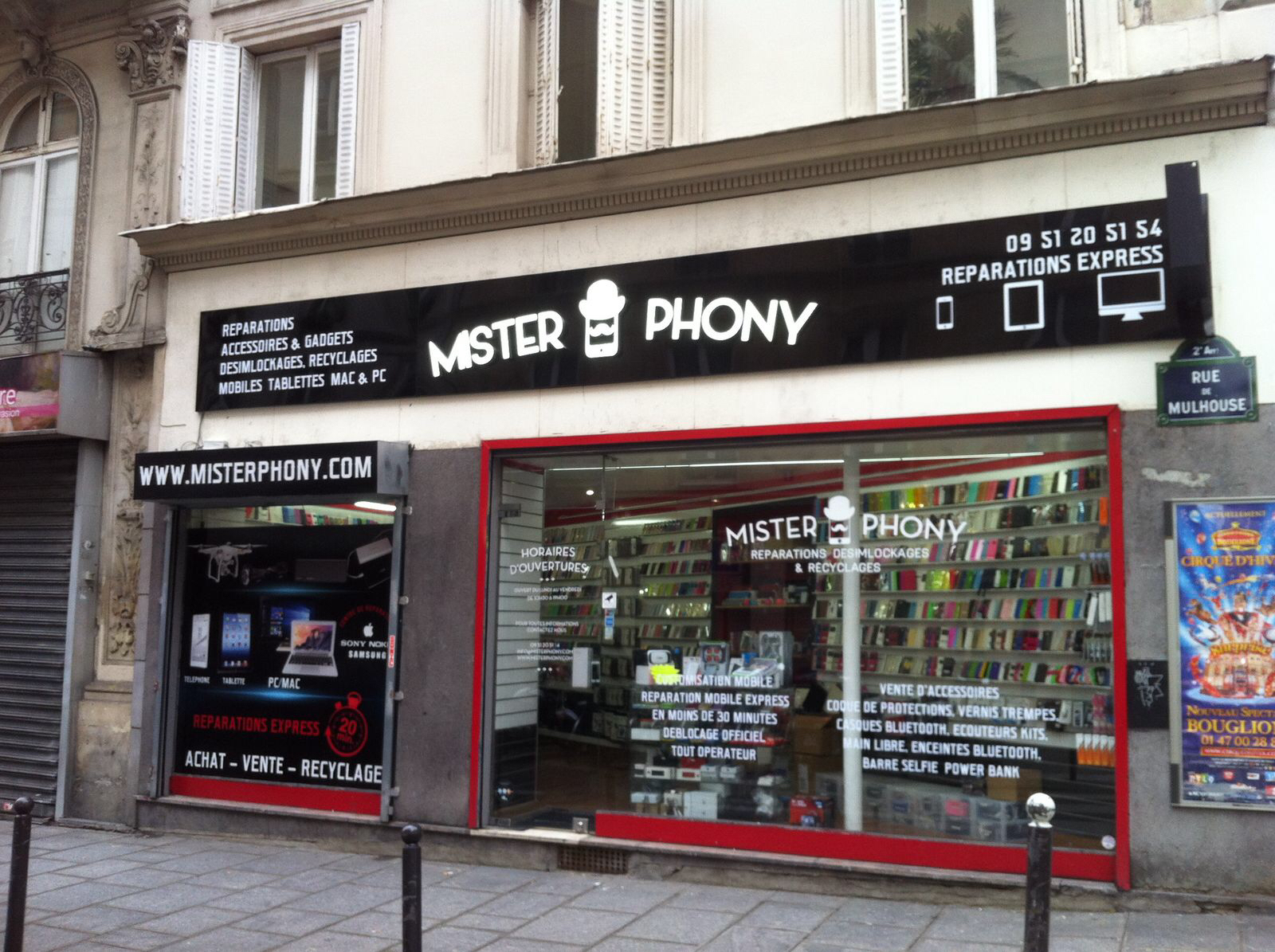 photo de la boutique de Mister Phony - Formation Réparation Smartphone Paris