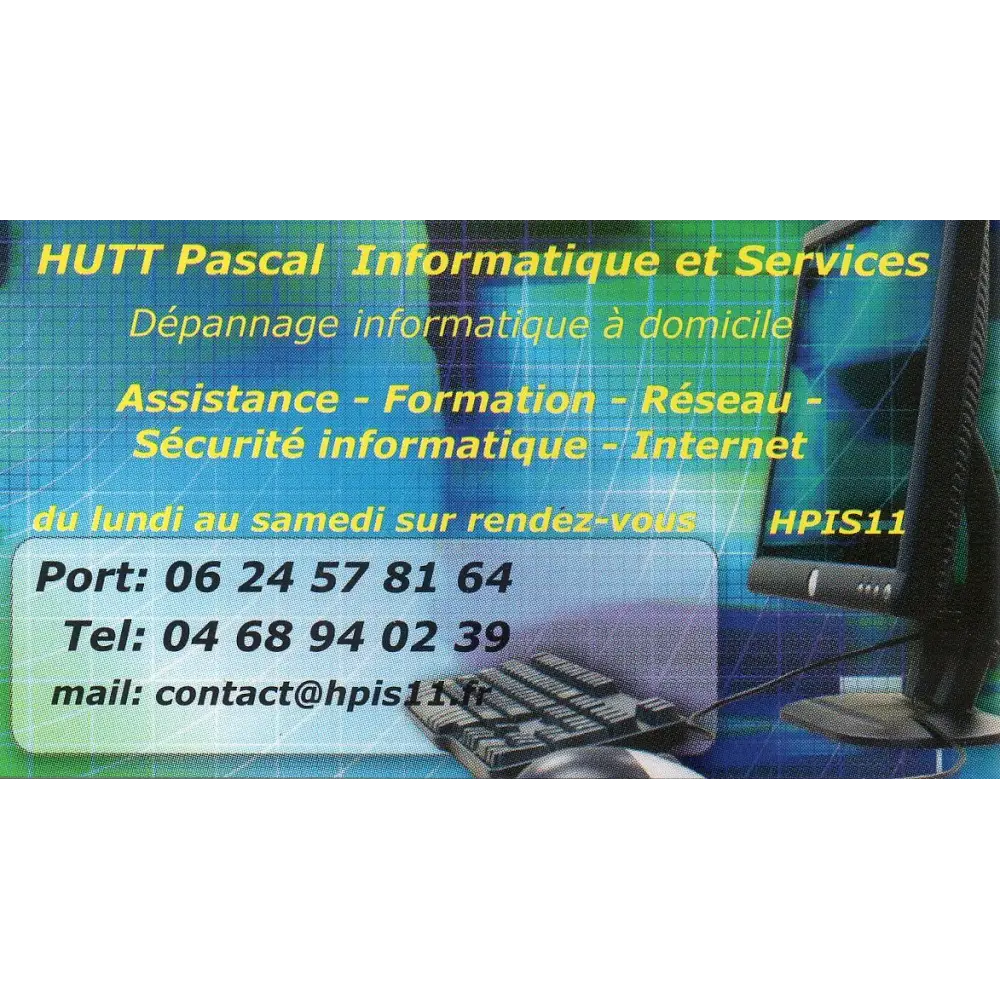 photo de la boutique de HUTT Pascal Informatique et Services (HPIS11)