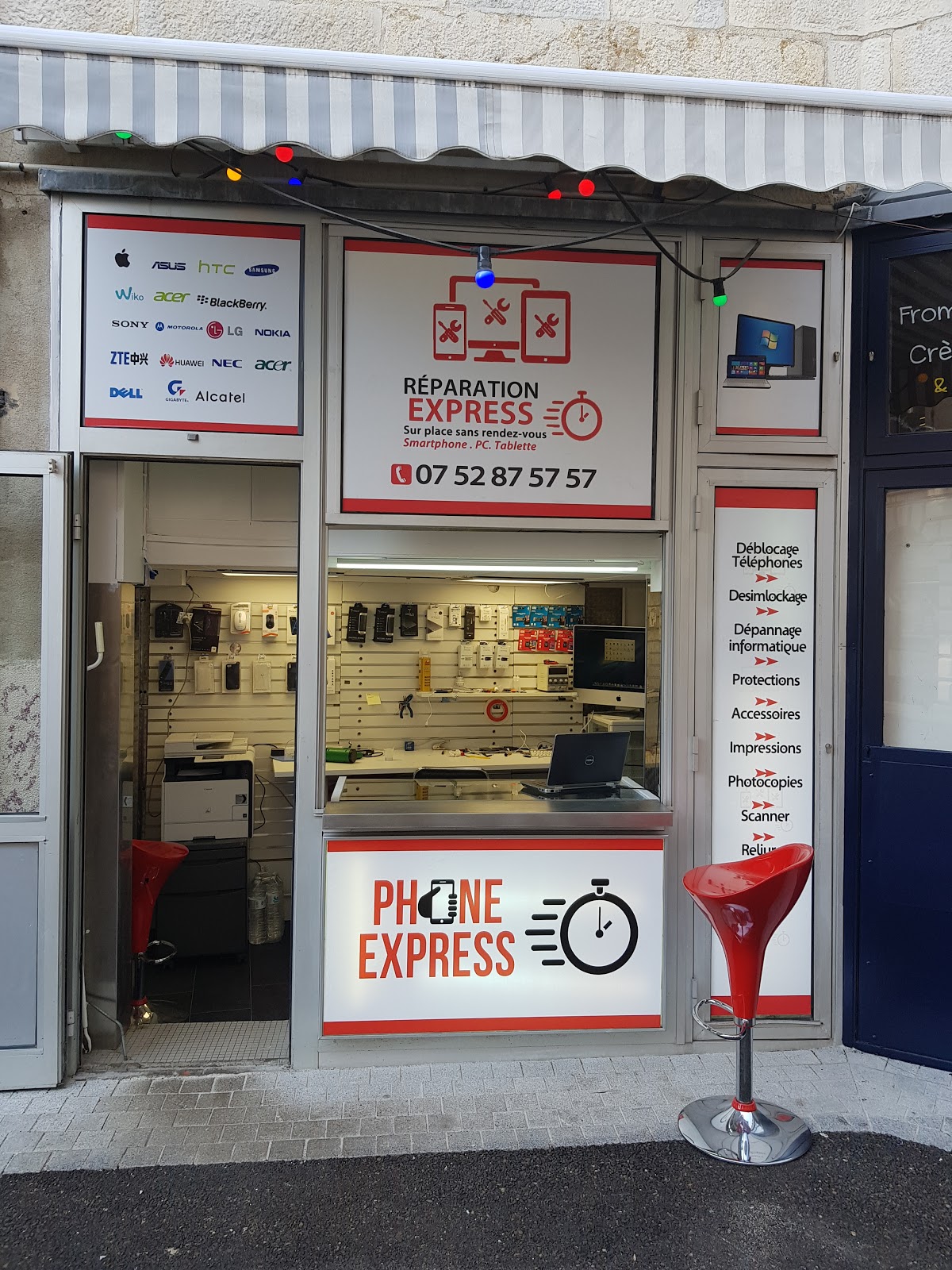 photo de la boutique de PHONE EXPRESS réparation téléphone, iphone et informatique à Besançon