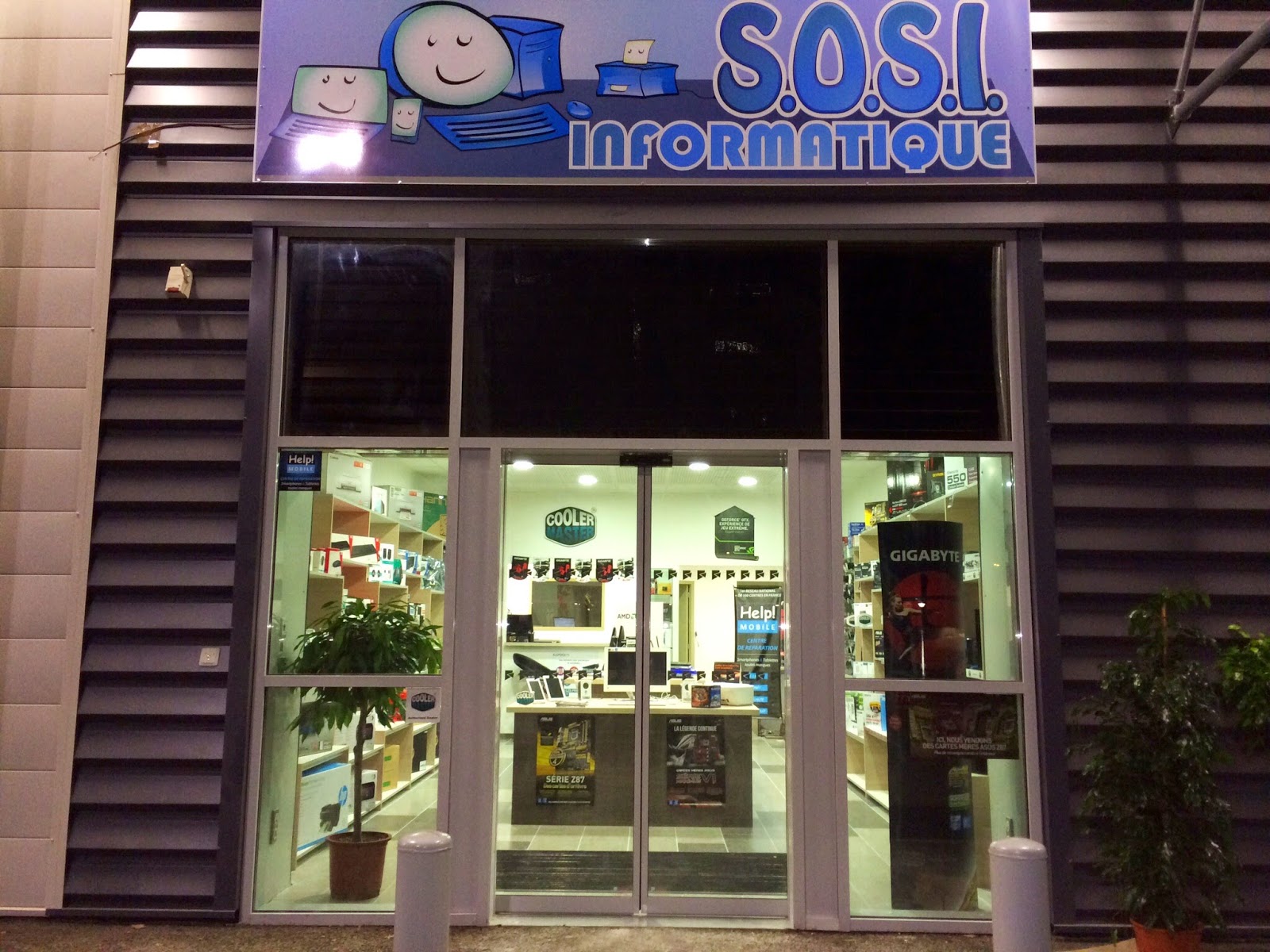 photo de la boutique de S.O.S.I INFORMATIQUE