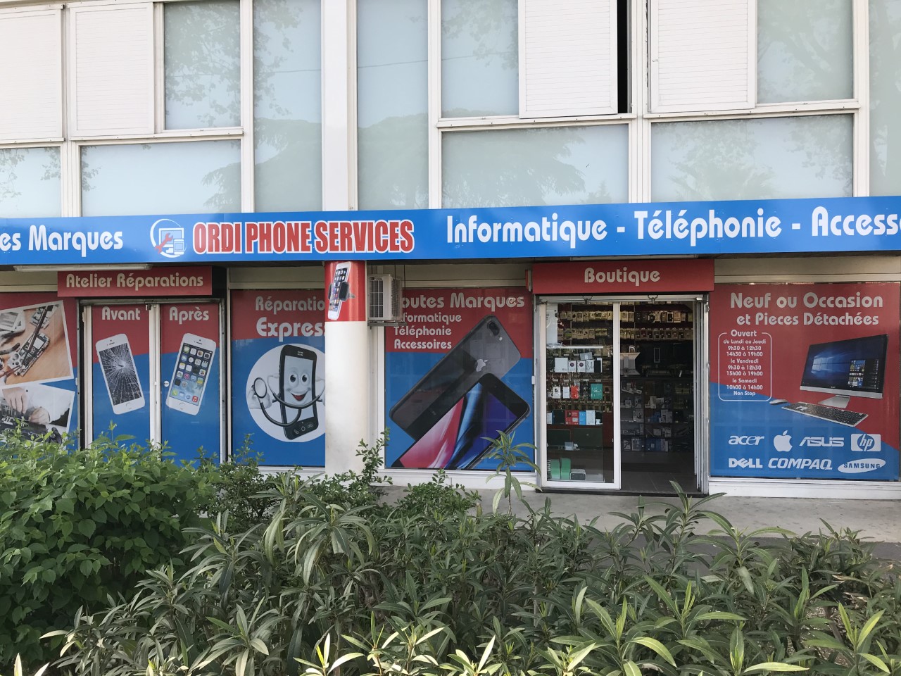 photo de la boutique de Réparation Téléphone Portable Mobile NÎmes : Ordi-Phone Services Nîmes
