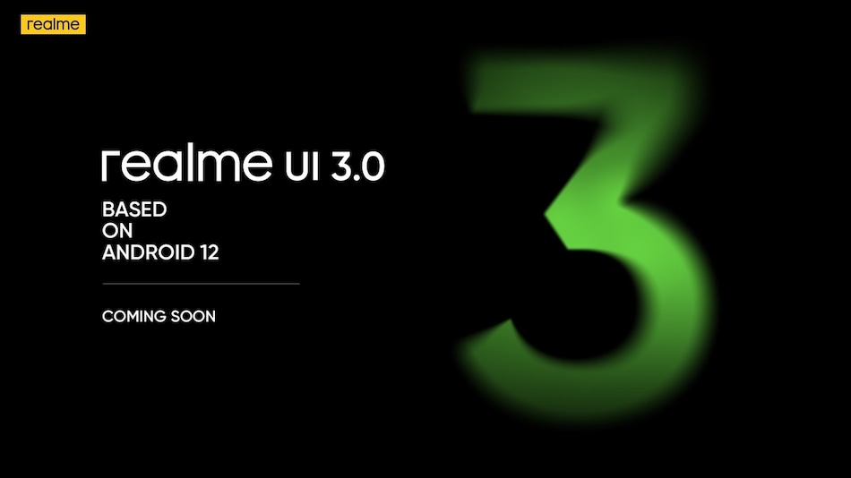 La société révèle que le Realme GT sera la première série à recevoir l'interface Realme UI 3.0 basée sur Android 12